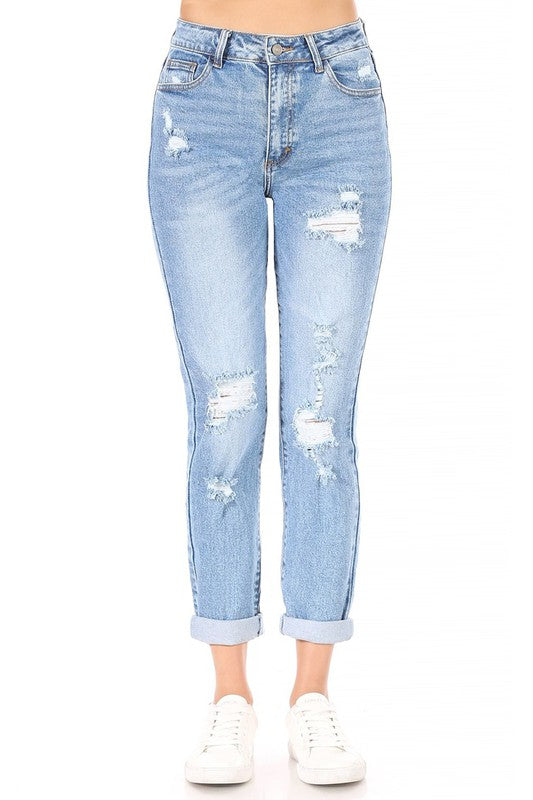 Stretch Mom Jeans